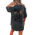 Raccoon Cowboy Vintage Western Oversized T-Shirt | Women's Small Pepper