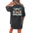 Raccoon Sunglasses T-Shirt for Women | Retro Animal Lover Style Pepper