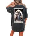Raccoon Tarot Lovers Women's Oversized T-Shirt | Casual Comfort Pepper