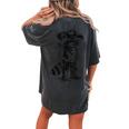 Raccoon Western Country T-Shirt - Unisex Back Print Comfort Pepper