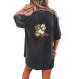 I Can Show You Some Trash Raccoon Possum Raccoon Tee Women's Oversized Comfort T-Shirt Back Print Pepper