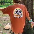 Adopt A Street Cat Retro Women's Oversized Back Print T-Shirt Yam