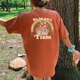 Autism Be In Awe Of My 'Tism Meme Autistic Raccoon Women's Oversized Comfort T-Shirt Back Print Yam