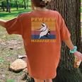 Pew Pew Madafakas Raccoon Oversized Vintage Women's T-Shirt Yam
