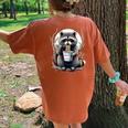 Raccoon Eating Instant Noodles | Oversized Unisex Comfort T-Shirt Yam