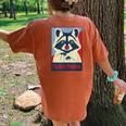 Raccoon Lover Oversized Women's T-Shirt | Cute Wildlife Design Yam