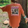 Raccoon Meme Women's Oversized T-Shirt - Back Print, Casual Style Yam
