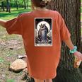 Raccoon Tarot Lovers Women's Oversized T-Shirt | Casual Comfort Yam