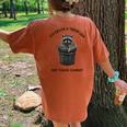 Trash Can Raccoon Oversized Women's T-Shirt | Casual & Comfy Elegance Yam