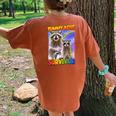 Tummy Ache Survivor Raccoon Women's Oversized T-Shirt | Comfort Fit Yam