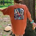 Women's Oversized T-Shirt | Fun Cursed Raccoon Moon Design | Casual Comfort Yam