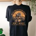 Out of Breath Hiking Society Women's Vintage Oversized T-Shirt Black
