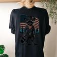 Raccoon Cowboy Vintage Western Oversized T-Shirt | Women's Small Black