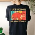 Raccoon Lover Oversized T-Shirt for Men & Women | Casual Comfort Black
