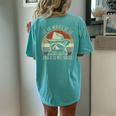 It Is What It Is And It Is Not Great Raccoon Trash Panda Women's Oversized Comfort T-Shirt Back Print Chalky Mint