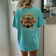 Raccoon Trash Panda Cartoon Women's Oversized T-Shirt | Kids & Adults Chalky Mint