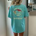 Sarcastic Raccoon Lover Women's Oversized T-Shirt | Fun & Comfy Chalky Mint