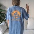 Out of Breath Hiking Society Women's Vintage Oversized T-Shirt Blue Jean