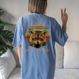 Raccoon Trash Panda Cartoon Women's Oversized T-Shirt | Kids & Adults Blue Jean