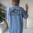 Raccoon & Trash Panda Grey T-Shirt | Women's Short Sleeve Classic Fit Blue Jean