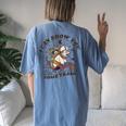 I Can Show You Some Trash Raccoon Possum Raccoon Tee Women's Oversized Comfort T-Shirt Back Print Blue Jean