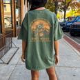 Out of Breath Hiking Society Women's Vintage Oversized T-Shirt Moss