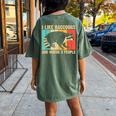 Raccoon Lover Oversized T-Shirt for Introverts | Unisex Comfort Moss