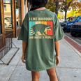 Raccoon Lover Unisex T-Shirt | Cozy Back Print for Introverts Moss
