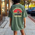 Trash Panda Raccoon Women's Oversized T-Shirt - Cozy & Fun Moss