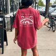 Cute Raccoon Women's Oversized T-Shirt - Fun Casual Style Crimson