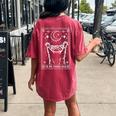Feral Era Raccoon Women's Oversized Tee | Moonlit Humor Style Crimson