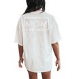 1St Time Mom Est 2025 New First Mommy 2025 Women's Oversized Comfort T-Shirt Back Print Ivory