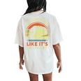 Everyday Taco Tuesday Cinco De Mayo Mexican Men Women's Oversized Comfort T-Shirt Back Print Ivory