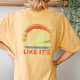 Everyday Taco Tuesday Cinco De Mayo Mexican Men Women's Oversized Comfort T-Shirt Back Print Yam