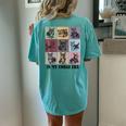 Retro In My Corgi Era Corgi Mom Dog Lover Women's Oversized Comfort T-Shirt Back Print Chalky Mint