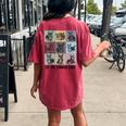 Retro In My Corgi Era Corgi Mom Dog Lover Women's Oversized Comfort T-Shirt Back Print Crimson