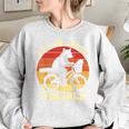 Get In Loser Raccoon Opossum Trash Panda Women's Oversized Sweatshirt Sport Grey