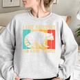 Raccoon For Men Women Raccoon Lover Introvert Women's Oversized Sweatshirt Sport Grey