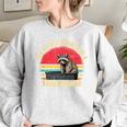 Trash Panda Raccoon Spirit - Women's Oversized Sweatshirt Sport Grey