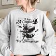 Trendy Raccoon Oversized Sweatshirt | Graphic Fun for Women Sport Grey
