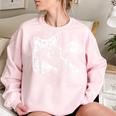 Trash Panda Oversized Sweatshirt for Women - Funny Raccoon Lover Gift Light Pink
