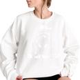 Raccoon Cowboy Western Shirt | Unisex Sweatshirt for Adults & Kids White