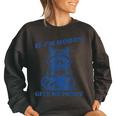 Moody Raccoon Meme Women's Sweatshirt - Cozy Oversized Fit Black