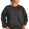 Raccoon Cowboy Graphic Oversized Sweatshirt for Men & Women Black