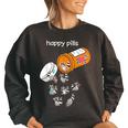 Raccoon Lover Women’s Sweatshirt - Fun Wildlife Inspiration Black