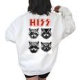 Raccoon Rock Band Concert Unisex Oversized Sweatshirt - Music Lovers White