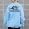 Raccoon & Trash Panda Grey T-Shirt - Women's Classic Short Sleeve Light Blue