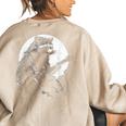 Raccoon Guitarist Sweatshirt - Moonlight Melody | Women's Oversized Sand