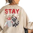 Raccoon Oversized Sweatshirt for Men & Women | Cozy Introvert Style Sand