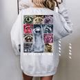 In My Feral Era Raccoon Team Trash Oversized Women's Sweatshirt Sport Grey